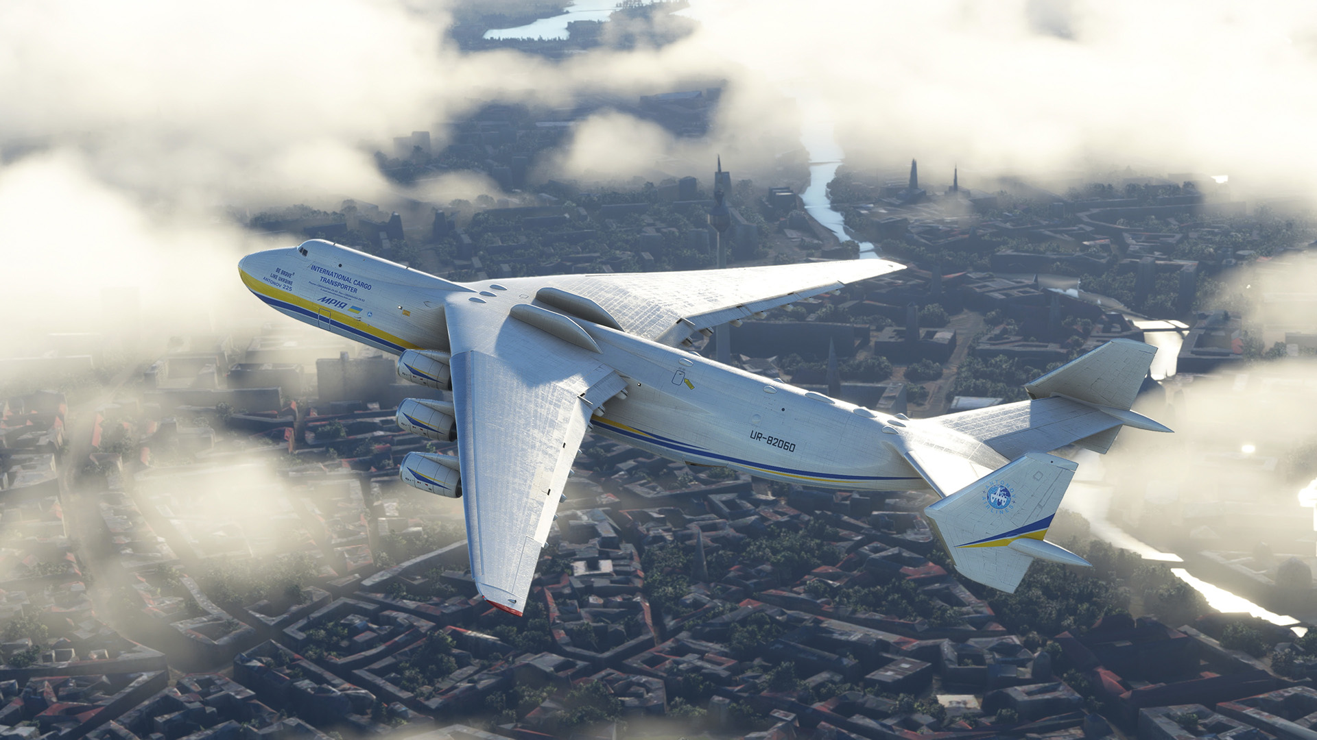 Microsoft Flight Simulator stellt das schwerste Flugzeug der Welt vor, die Antonov AN-225 Mriya