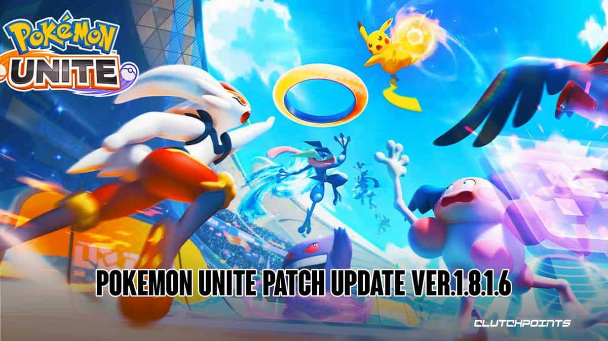 Pokemon UNITE Patch-Update Version 1.8.1.6