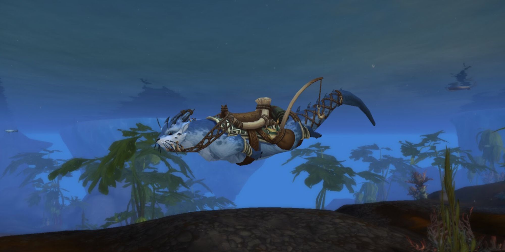Otto The Ottuk Mount Swimming
