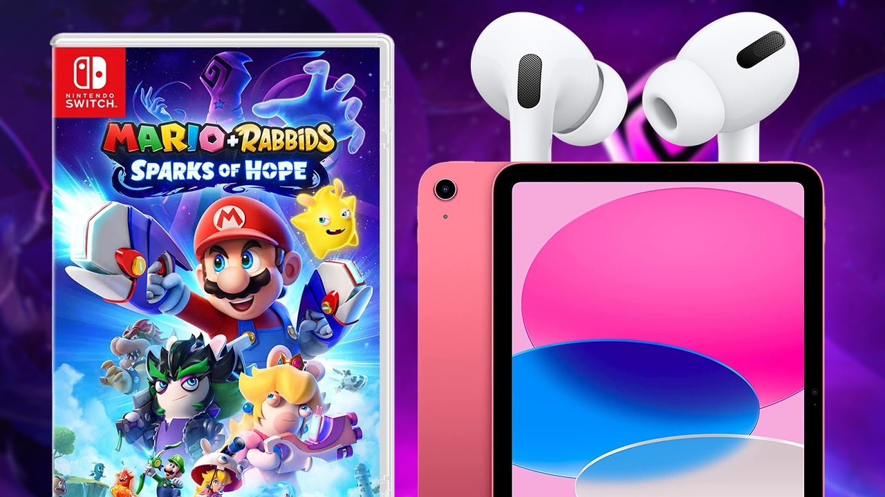 Tägliche Angebote: 50 % Rabatt auf Mario + Rabbids: Sparks of Hope, Sparen Sie bei den neuesten Apple AirPods Pro, iPad und Macbook Pro und mehr