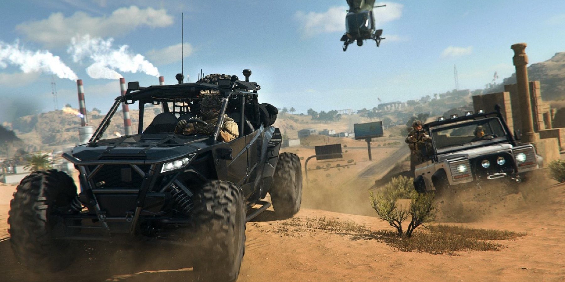 Call of Duty Warzone 2 Vehicle Driving Fast