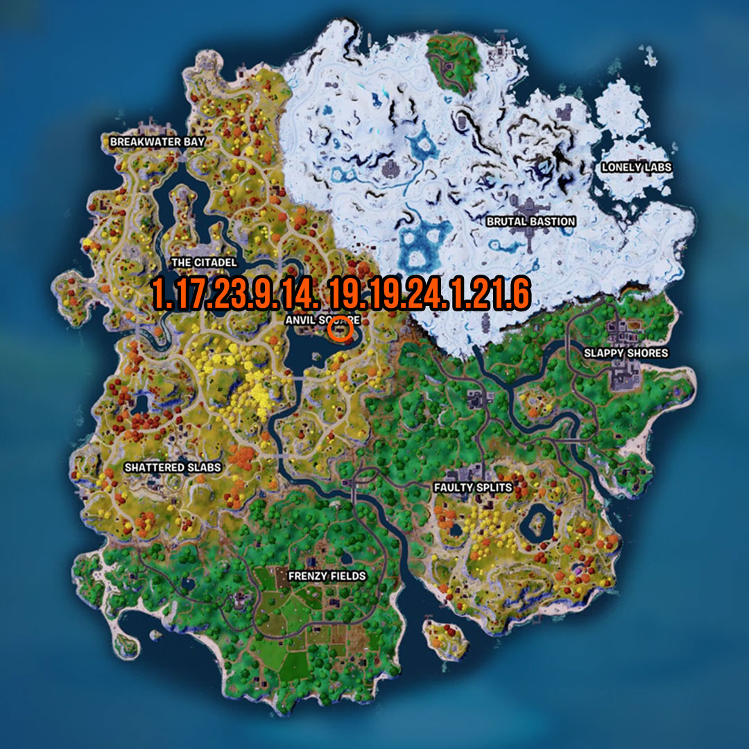 Fortnite Cipher Quests Encrypted 1 Positionskarte