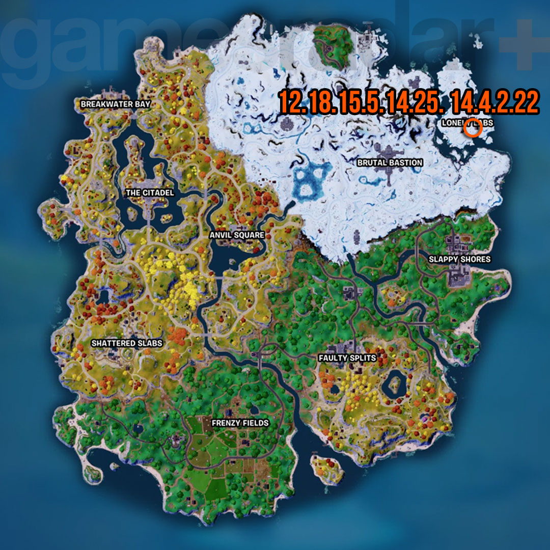 Fortnite Cipher Quests Encrypted 3 Standortkarte