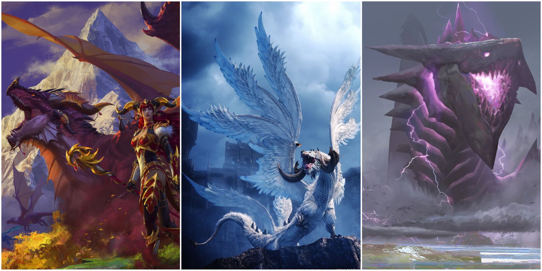 wow ffxiv gw2 dragonflight heavensward end of dragons