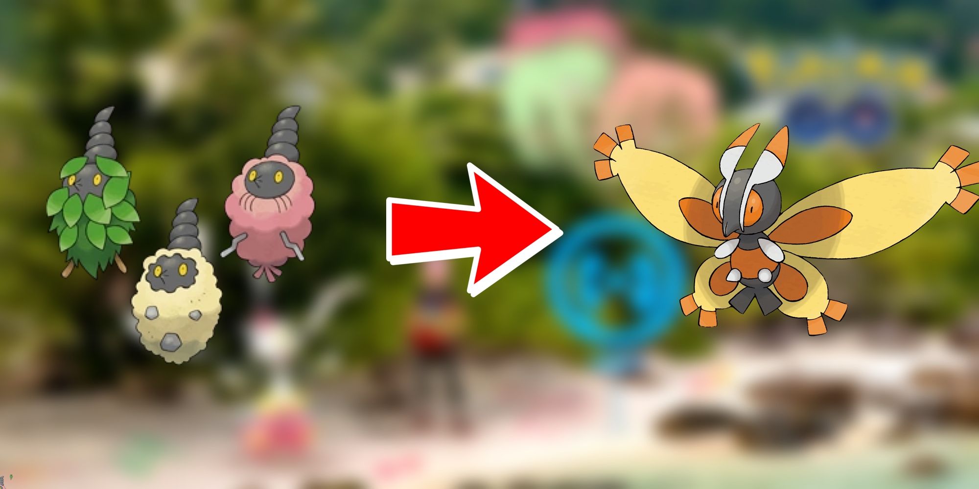 burmy evolve mothim pokemon go how