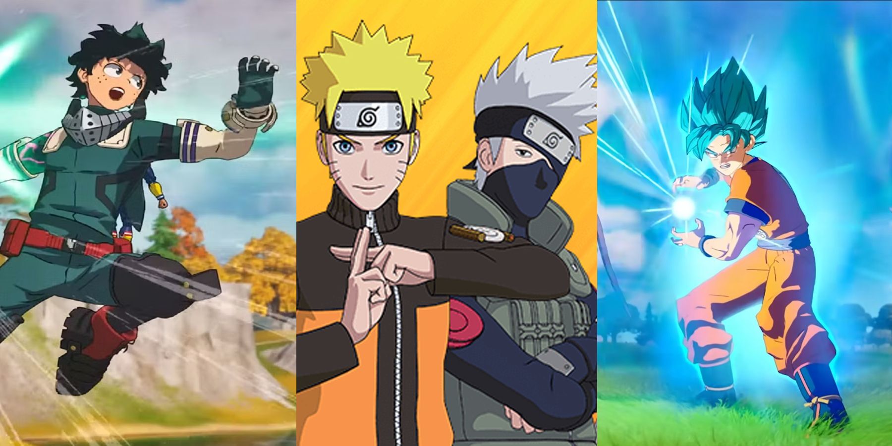 deku kakashi goku spy x family feature