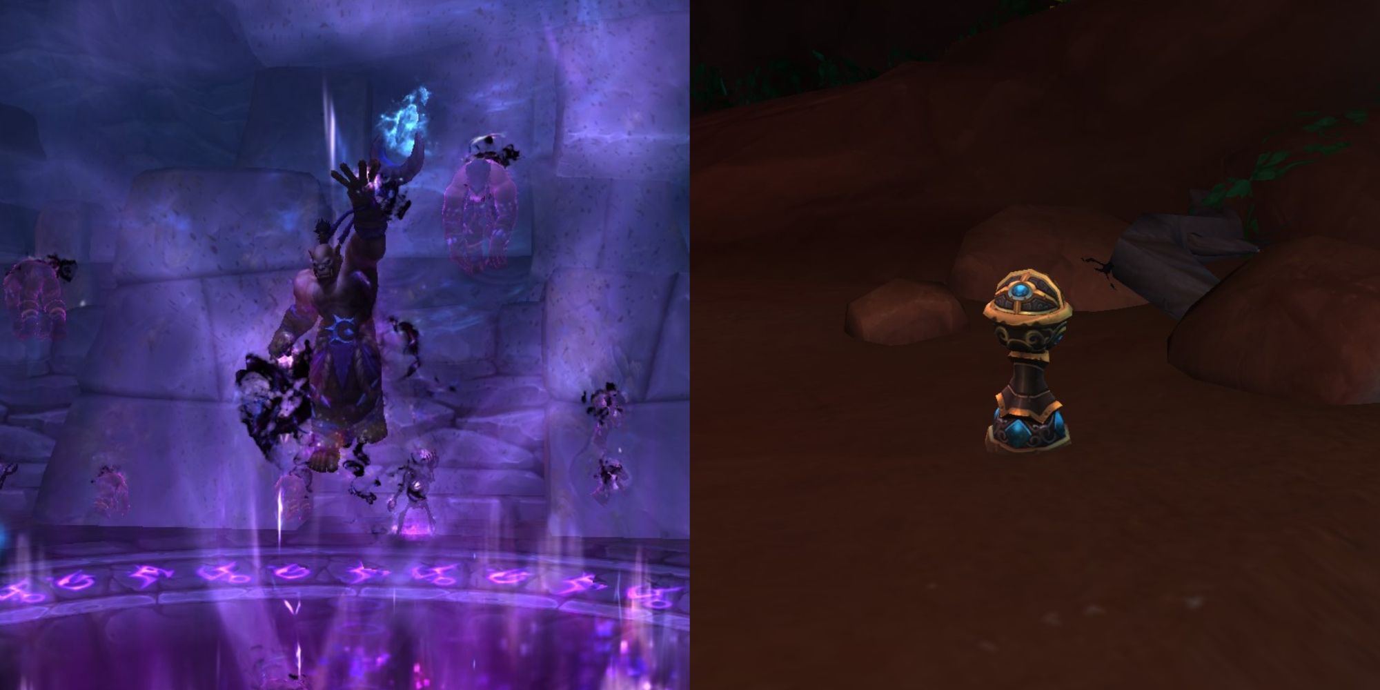 World Of Warcraft Dragonflight Mythic Plus Ner'zhul Cinematic And Keystone Font