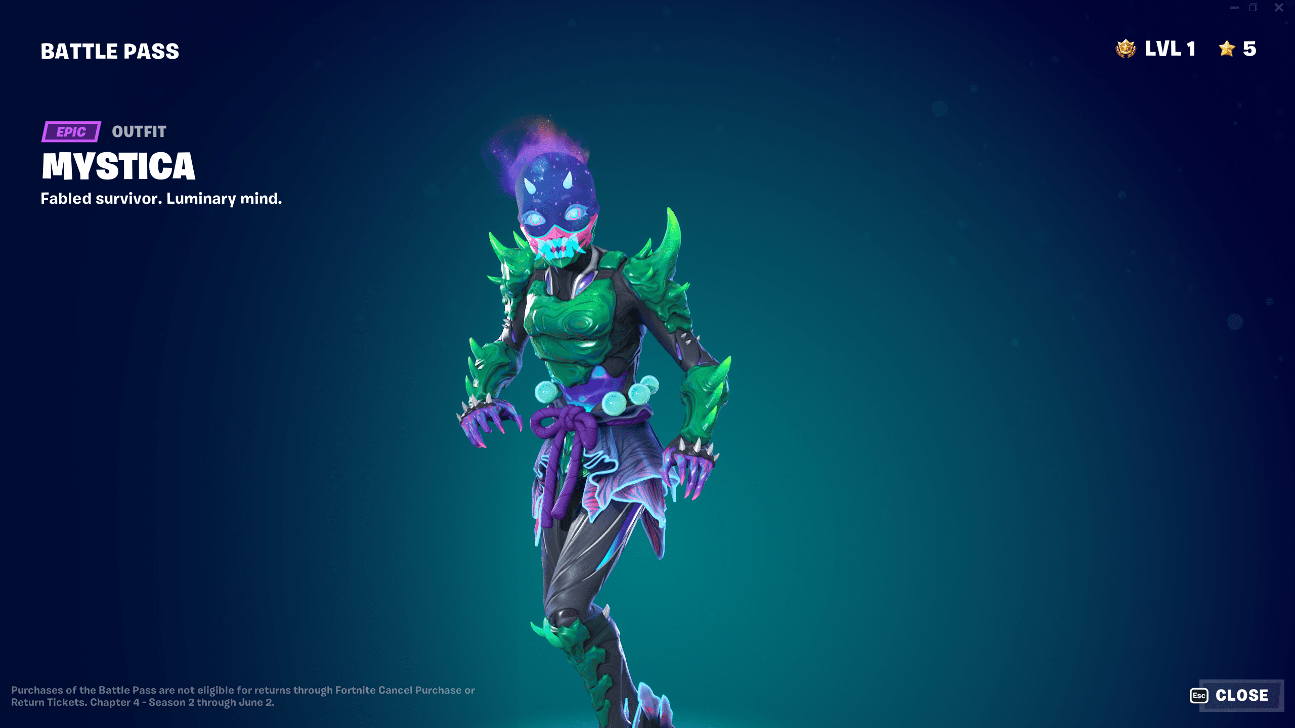 Mystica Fortnite Kapitel 4 Staffel 2