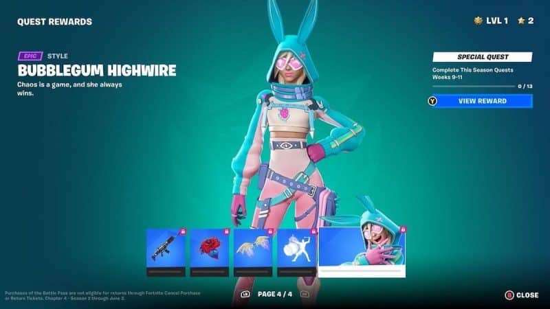 Fortnite Kapitel 4 Staffel 2 Battle Pass