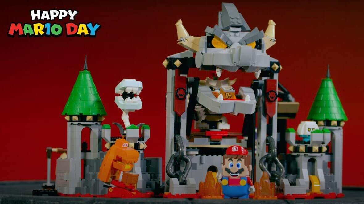 Lego Dry Bowser Castle Erweiterungsset am Mario Day enthüllt