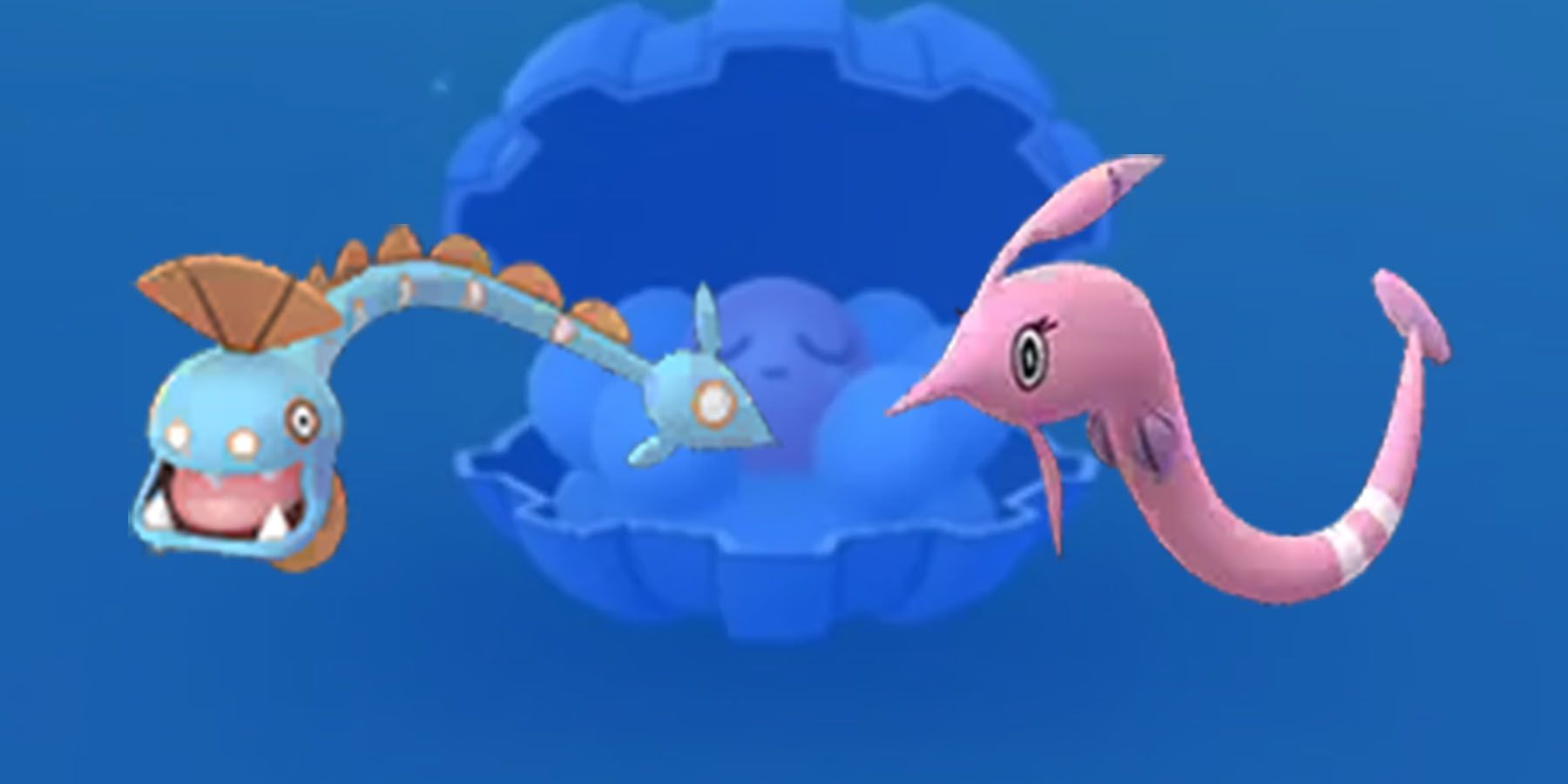Huntail gegen Gorebyss als Pokémon-Wahl