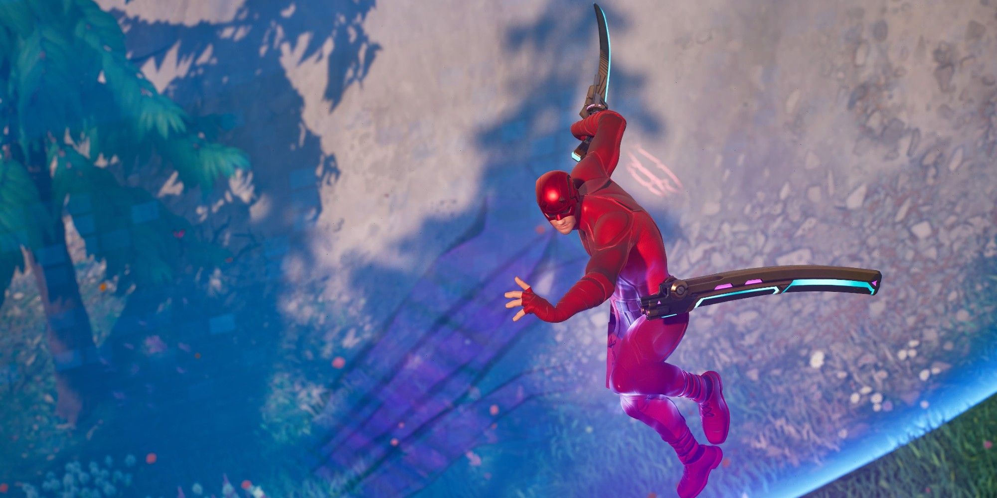 Fortnite-Spieler mit der kinetischen Klinge