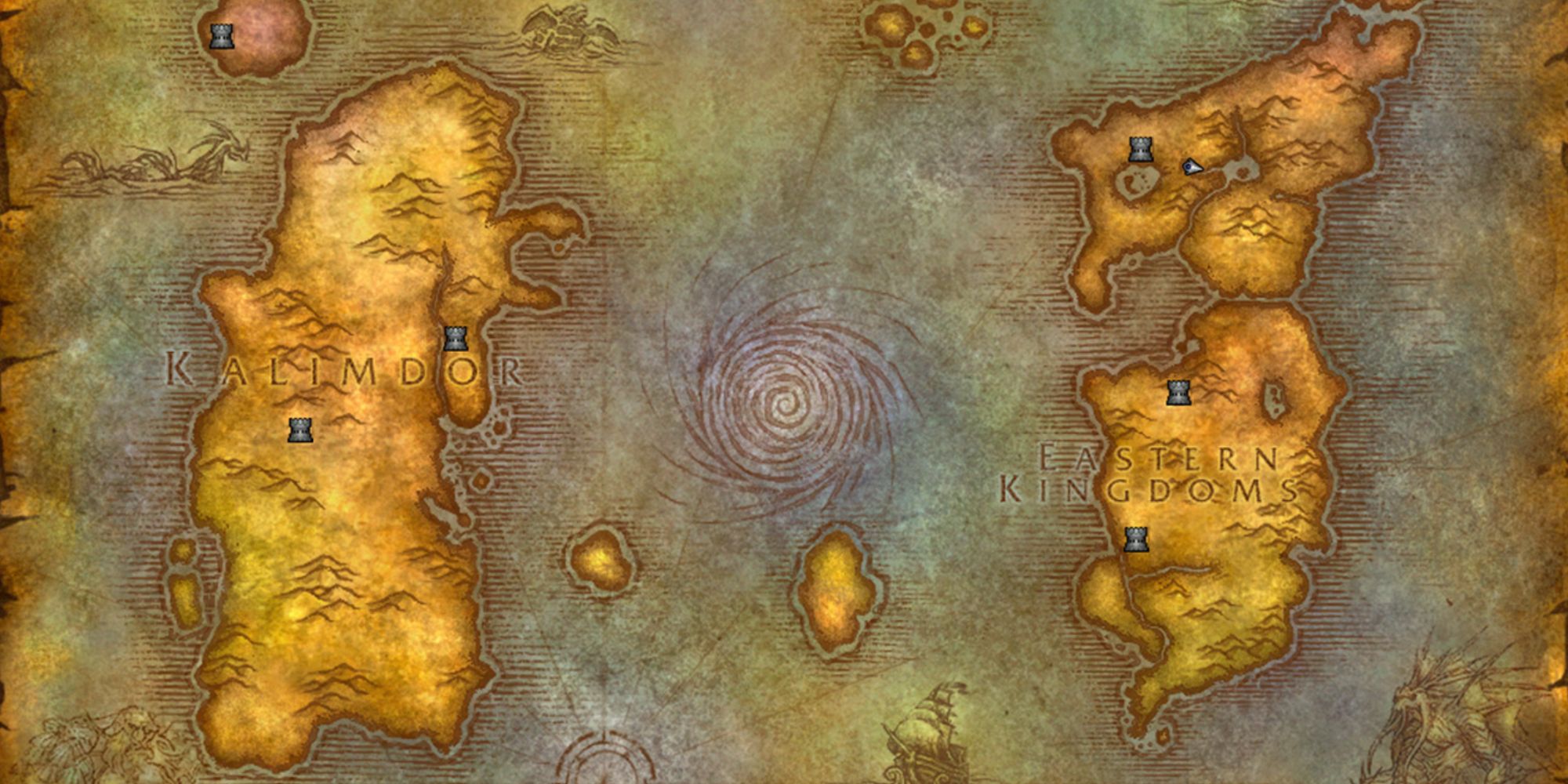 alte azeroth karte wow