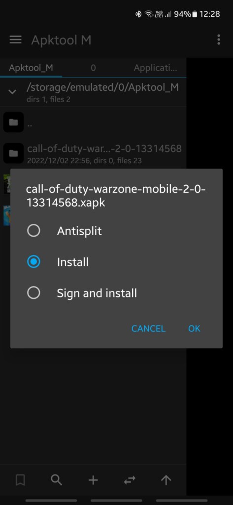 cod warzone apptool m screenshot 1