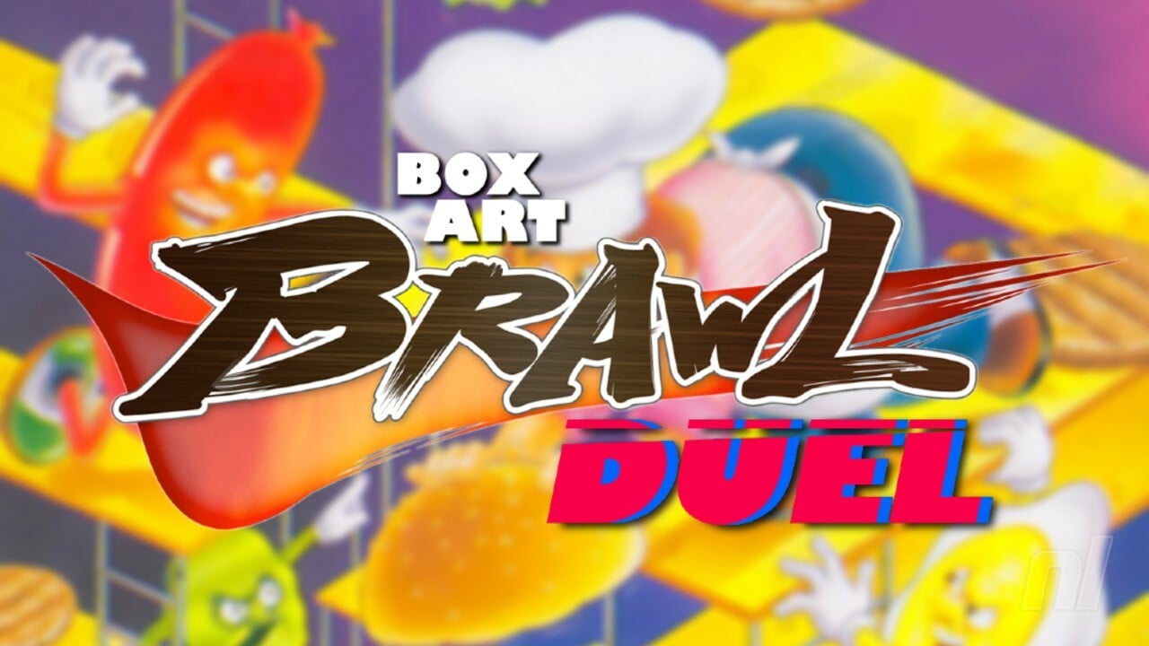 Box Art Brawl: Duel - Burger Time Deluxe