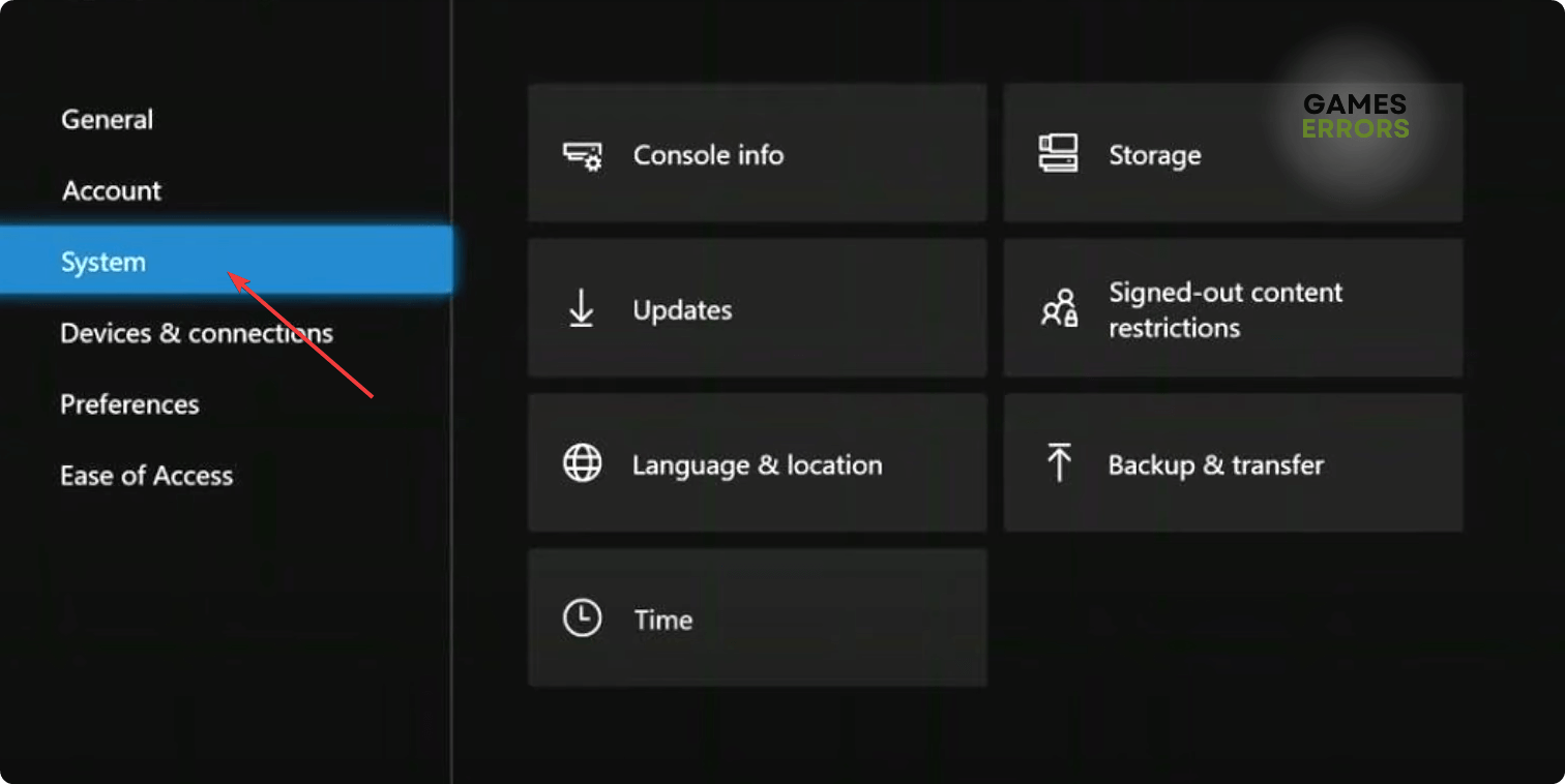 gehen systemeinstellungen xbox