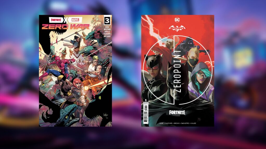Fortnite Zero War und Fortnite/Batman-Comics