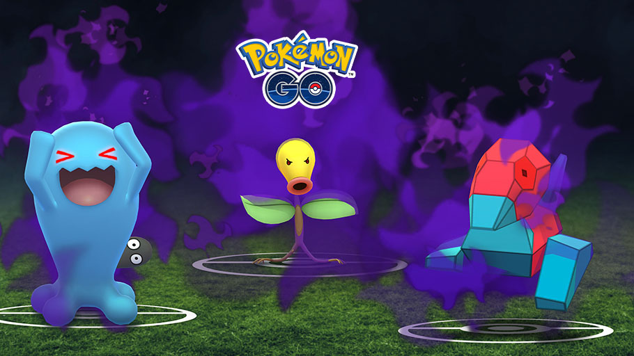 Pokémon Go Shadow Wobbuffet, Bellsprout und Porygon