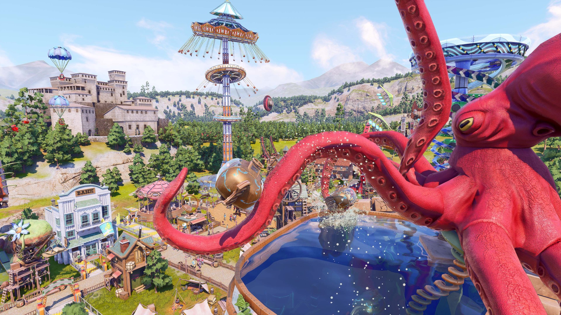 Park jenseits des Screenshots