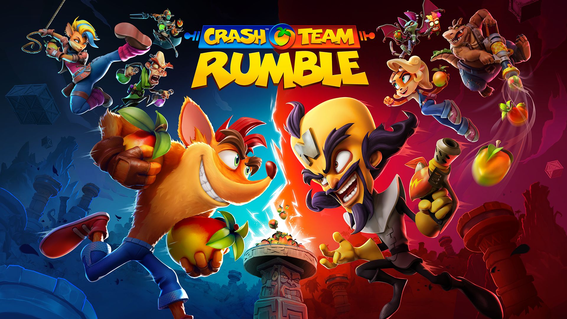 Crash Bandicoot geht in eine neue und unerwartete Richtung mit Crash Team Rumble, das heute vorbestellt werden kann