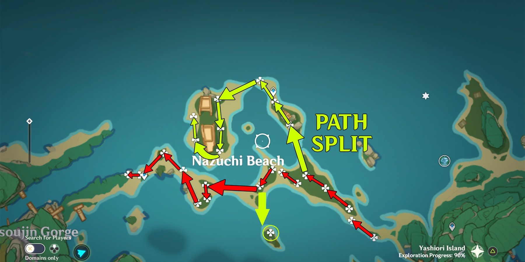 genshin impact nazuchi beach dendrobiumstandorte