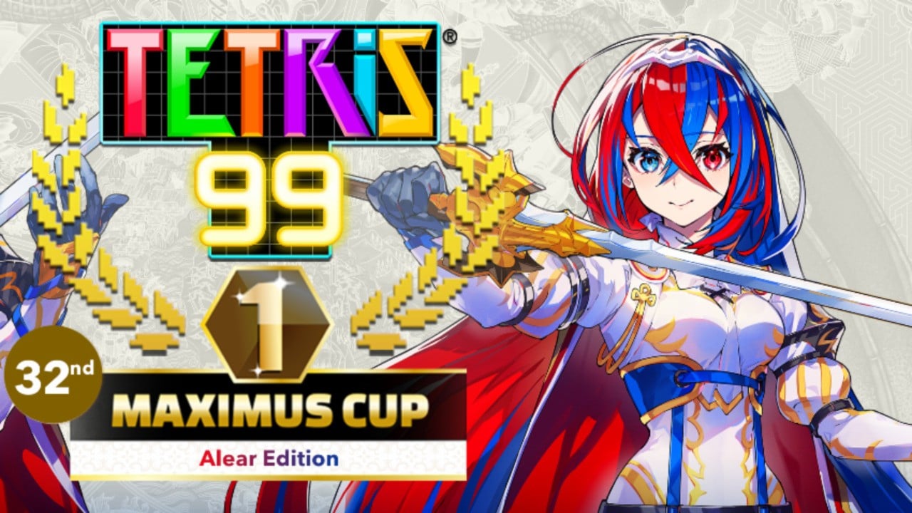 Erinnerung: Schaltet dieses Wochenende ein spezielles Fire Emblem Engage-Design in Tetris 99 frei