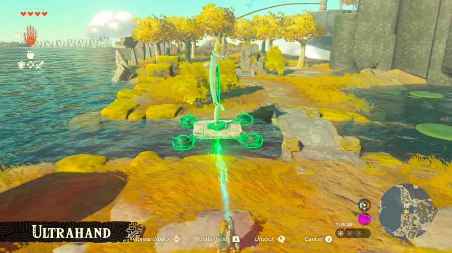 Zelda: Tränen des Königreichs Ultrahand
