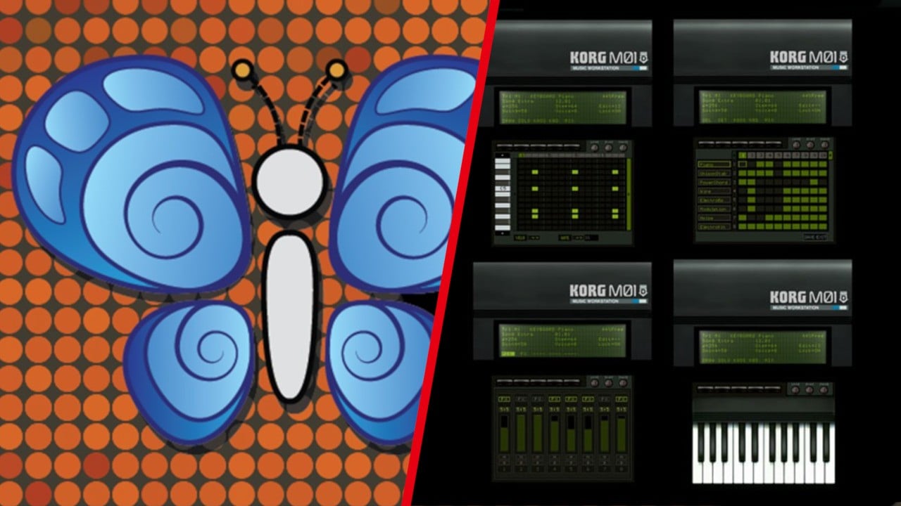 3DS eShop Spotlight - Butterfly: Inchworm Animation II / KORG M01D