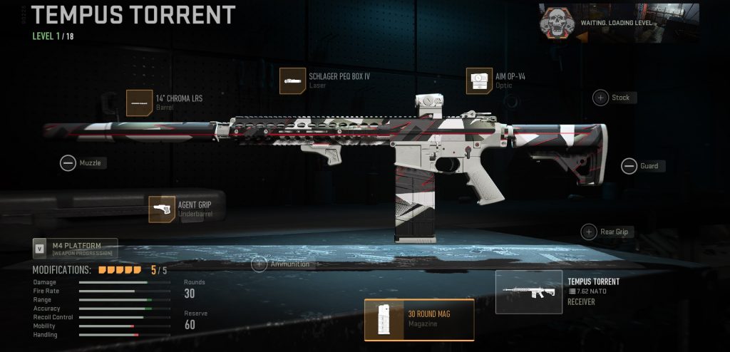 Warzone 2, wie man die beste Tempus-Torrent-Klasse baut
