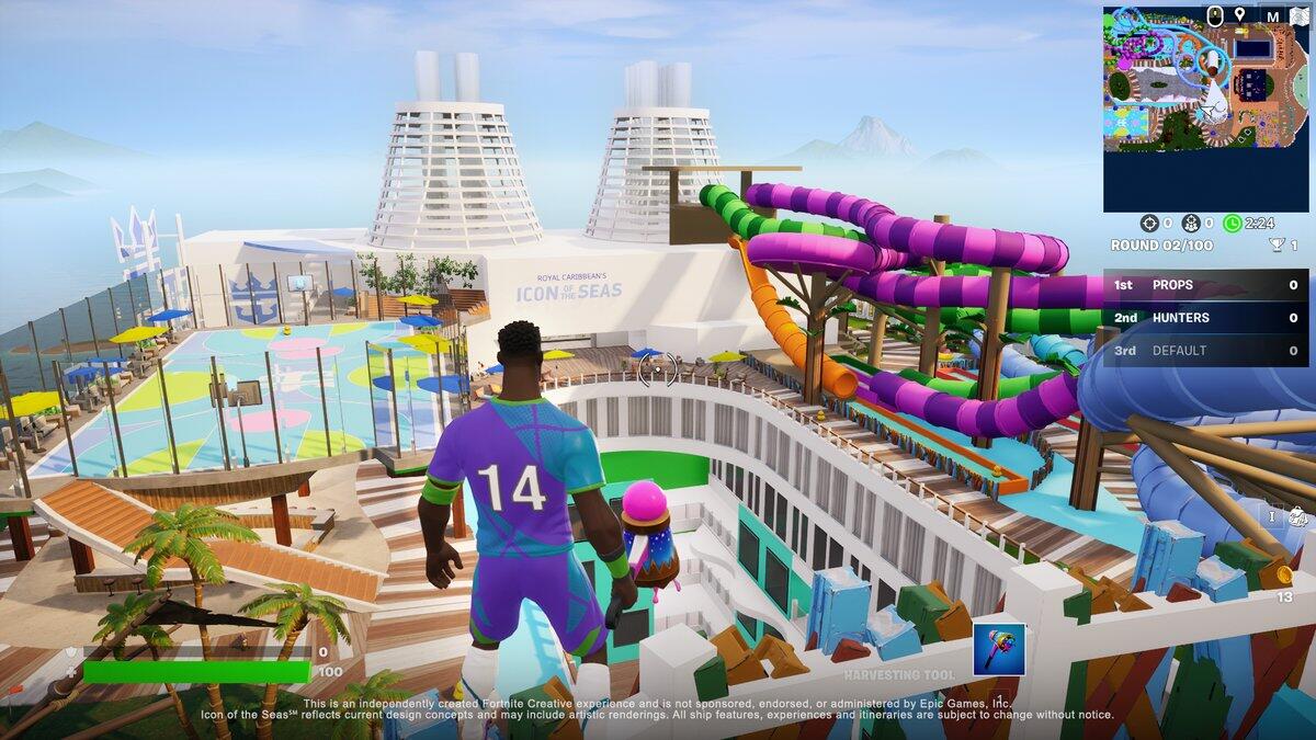 Fortnite fügt neues Royal Caribbean-Kreuzfahrtschiff hinzu