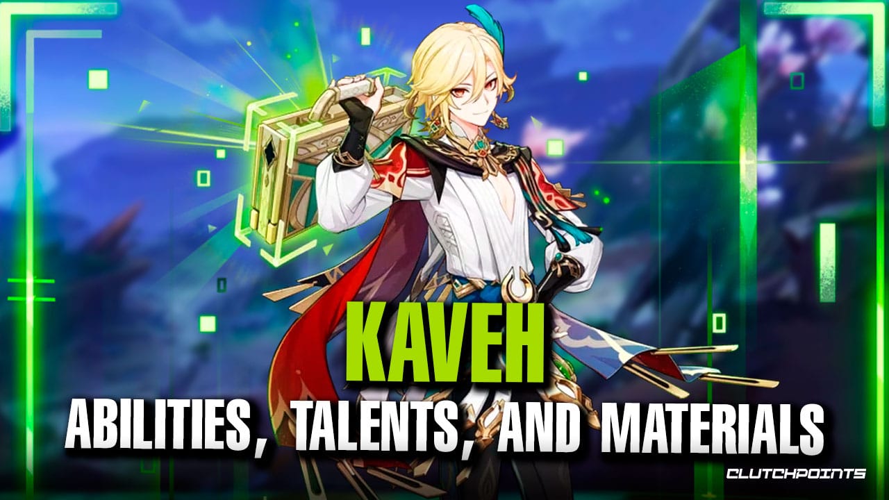 Genshin Impact - Kaveh-Fähigkeiten, Materialien, Talente und mehr