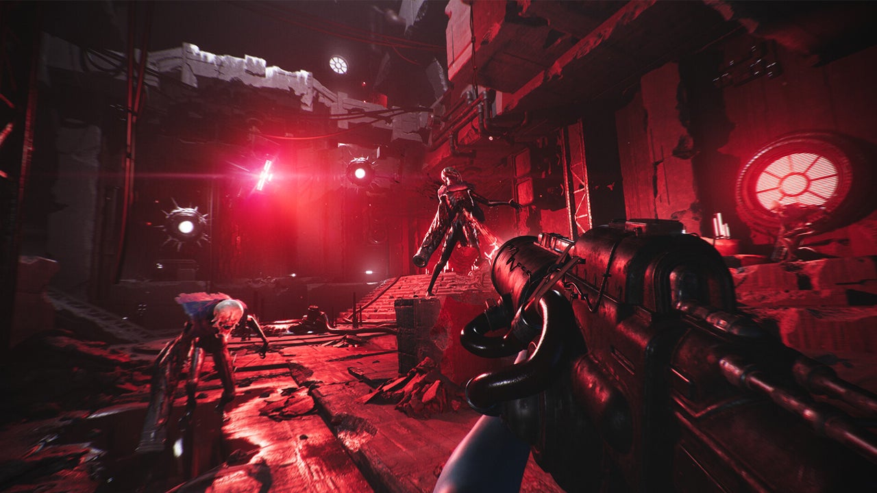 Luna Abyss ist ein Movement-First Bullet-Hell FPS, das in einem Weltraumgefängnis spielt