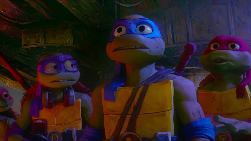Seth Rogens Teenage Mutant Ninja Turtles: Mutant Mayhem sieht im ersten Trailer großartig aus
