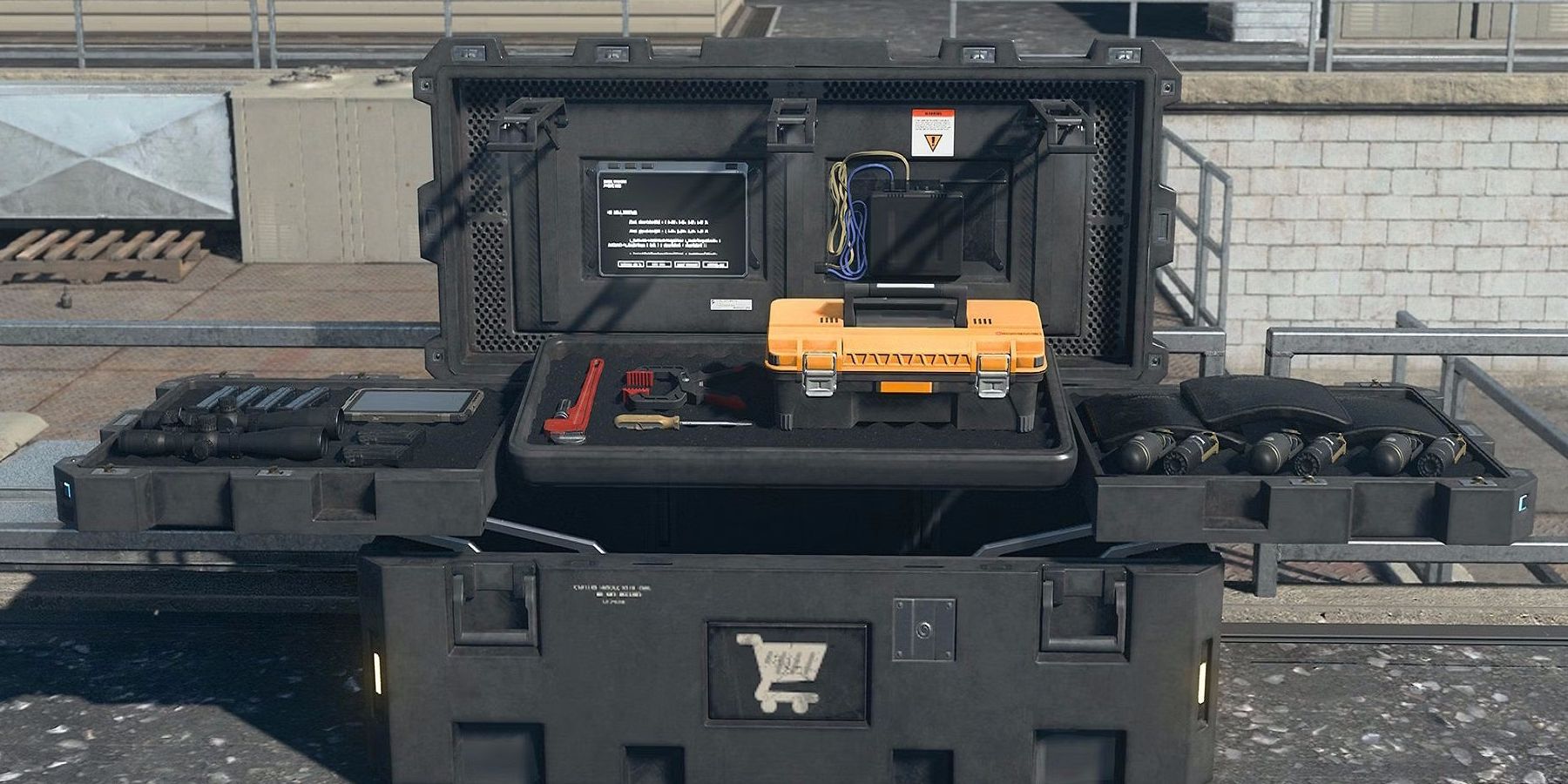 Screenshot of a buy station from Call of Duty: Warzone 2