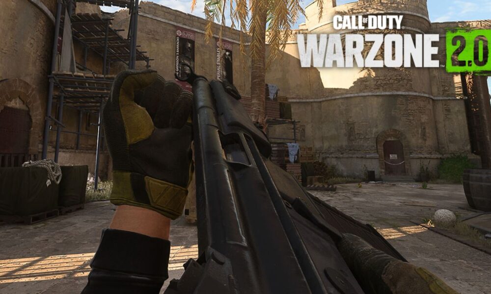 Warzone 2 player using Lachmann 556