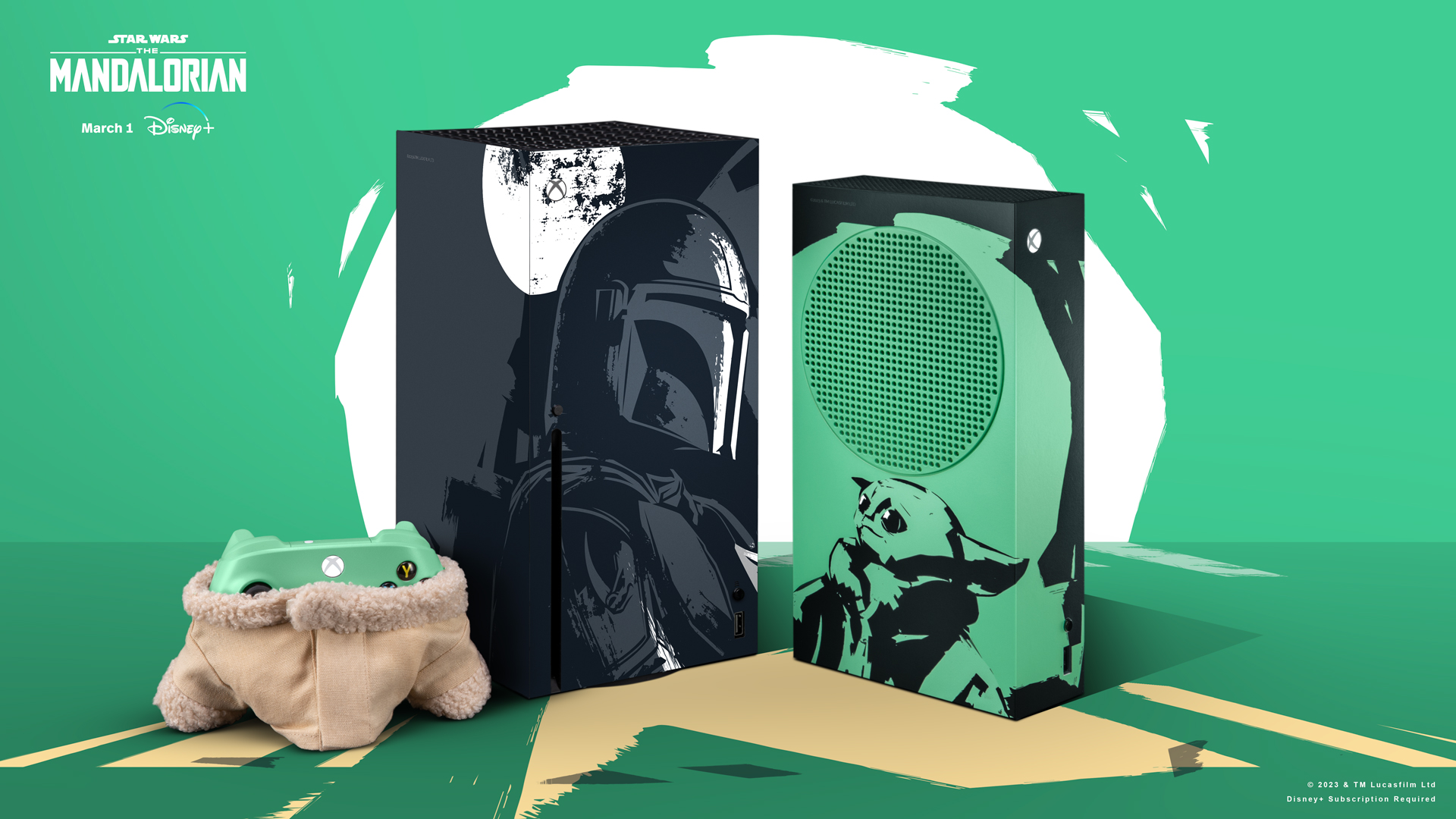 Xbox und Lucasfilm bringen Gaming-Equipment zum Thema „The Mandalorian“ für Staffel 3 auf den Markt