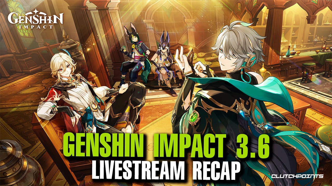 Genshin Impact Version 3.6 Livestream-Zusammenfassung: Baizhu und mehr!