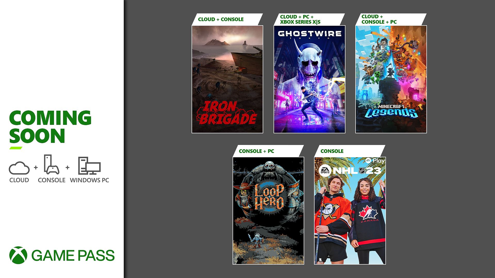 Neu im Xbox Game Pass: Minecraft Legends, Loop Hero, Ghostwire: Tokyo und mehr