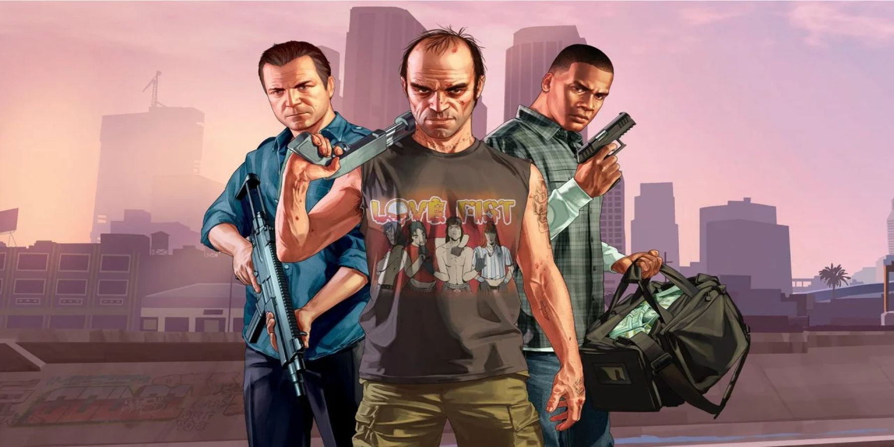 GTA V Frank, Trevor und Michael
