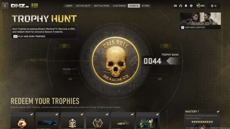 Alle Trophäenjagd-Event-Herausforderungen und Belohnungen in MW2 & Warzone 2