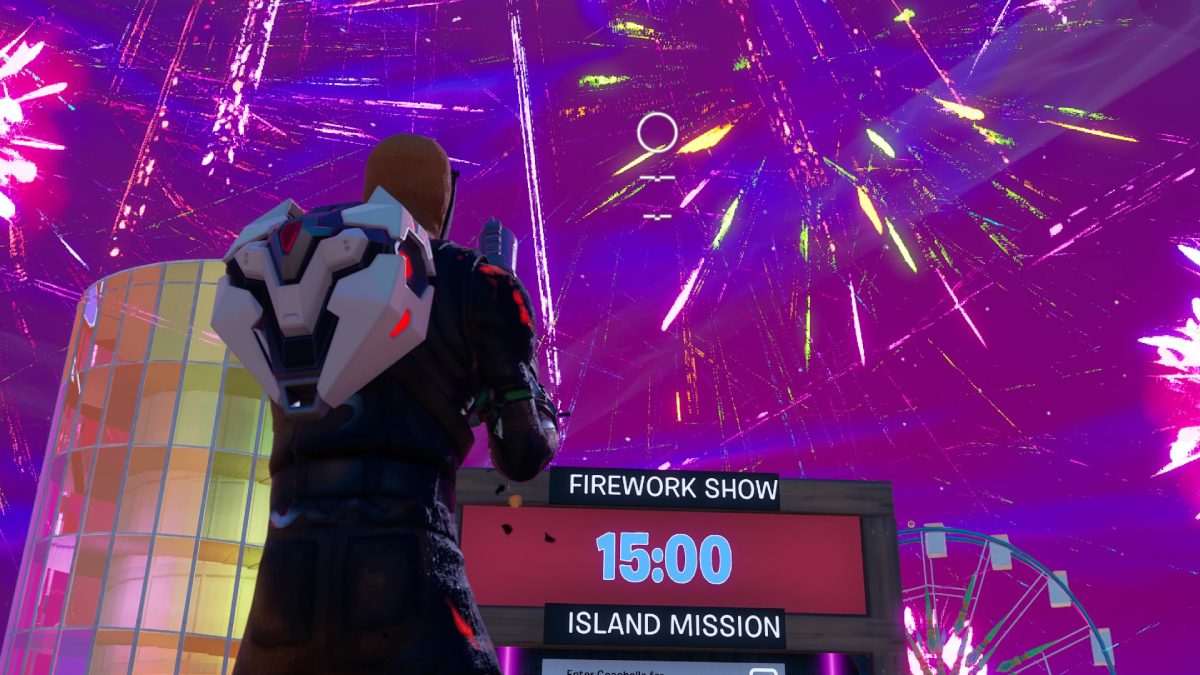 Fortnite fireworks
