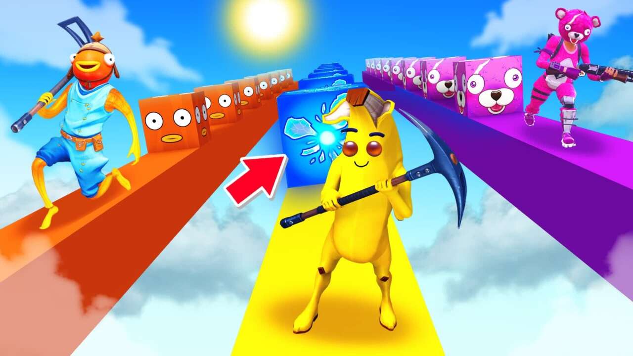 Sie müssen diese unglaubliche neue randomisierte Fortnite Deathmatch-Karte ausprobieren