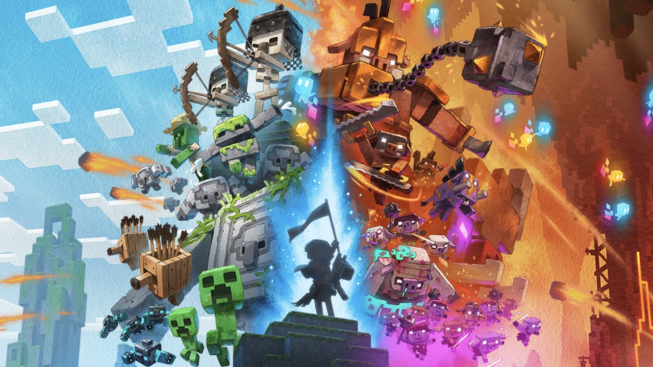 UK-Charts: Minecraft Legends verkauft Gangbuster auf Switch