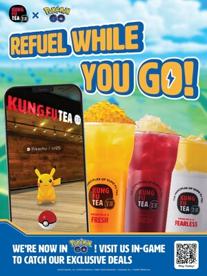 KUNG FU TEA KÜNDIGT PARTNERSCHAFT MIT NIANTIC UND POKÉMON GO AN