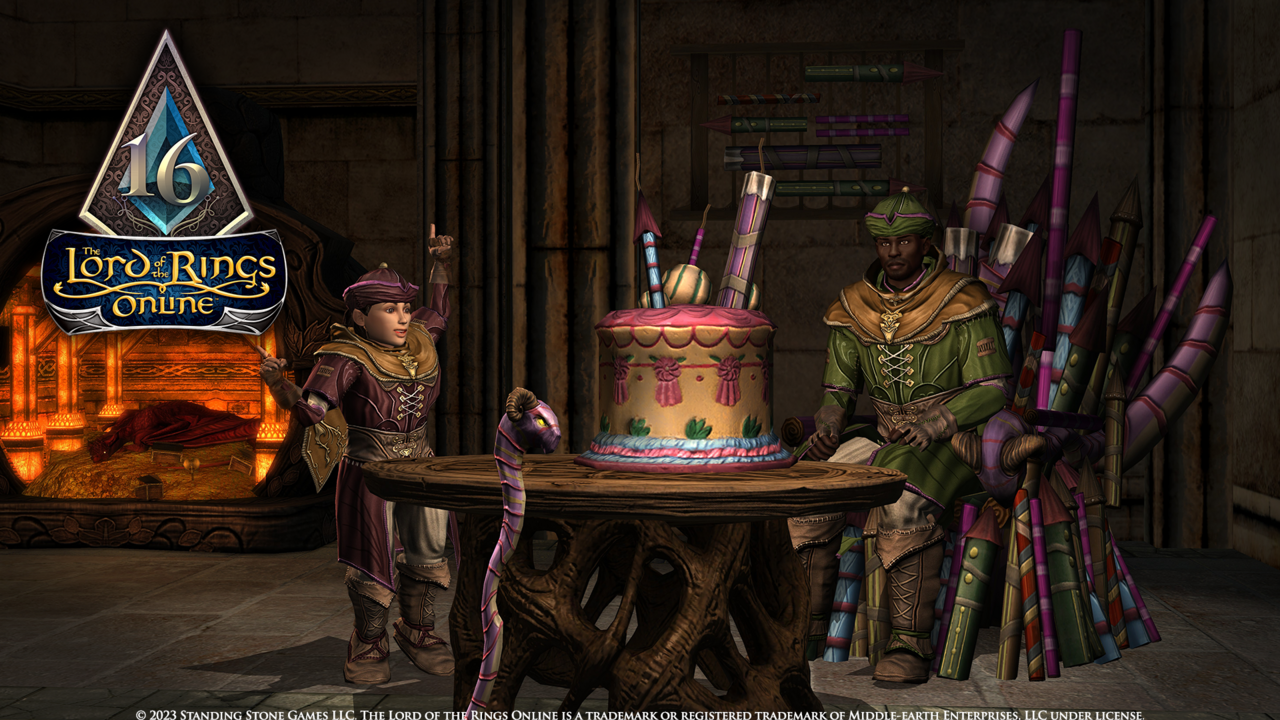 Herr der Ringe Online feiert diesen Monat seinen 16. Geburtstag