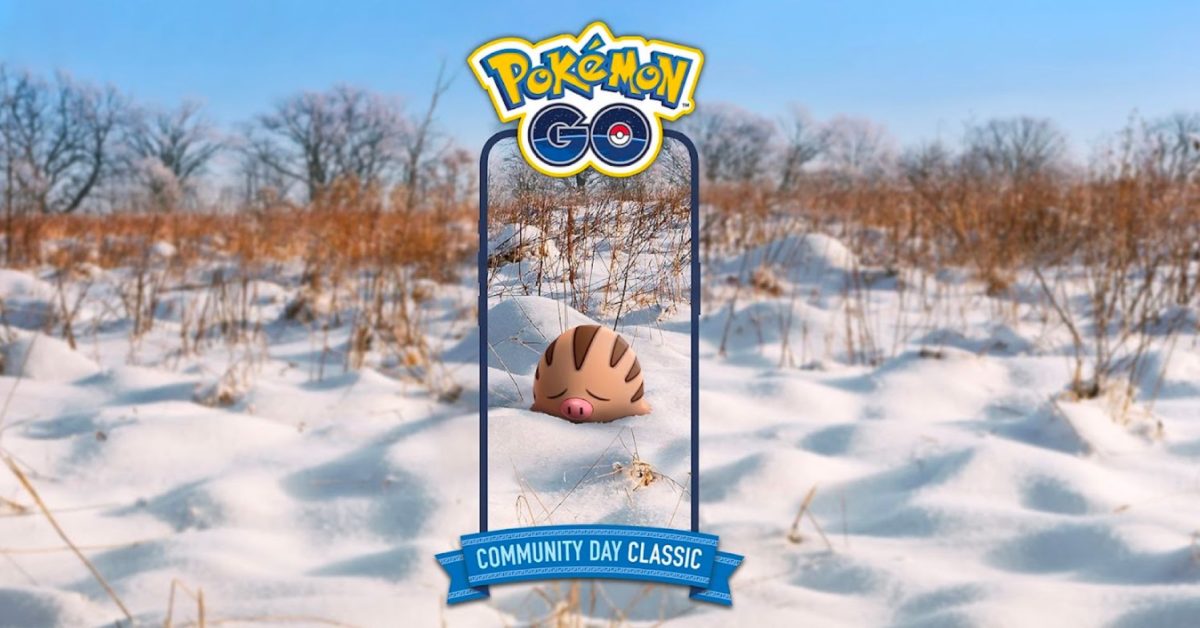 Heute ist Swinub Community Day Classic in Pokémon GO