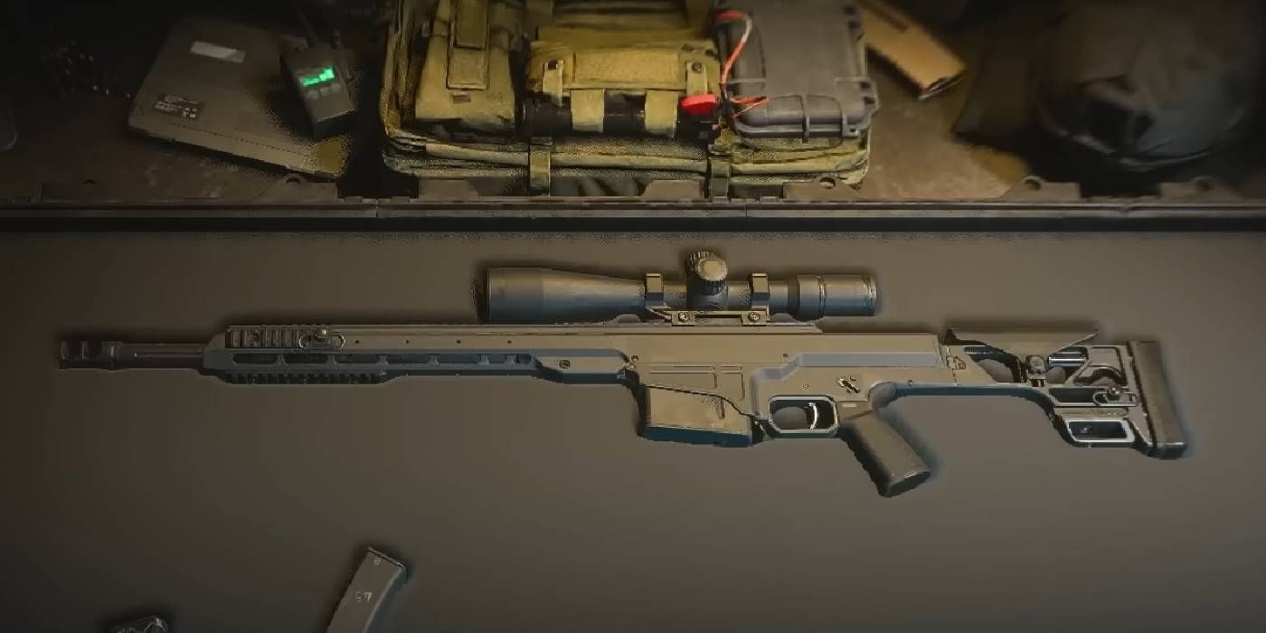 Call of Duty Warzone 2.0 MCPR-300 Sniper Rifle in Gunsmith Shop for Players to Add New Attachments