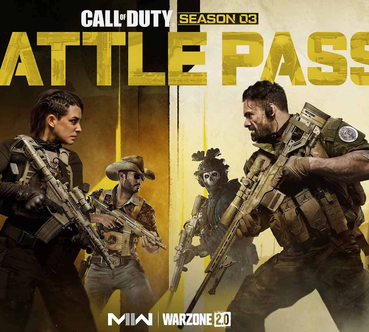 MW2 Season 3 Battle Pass key art