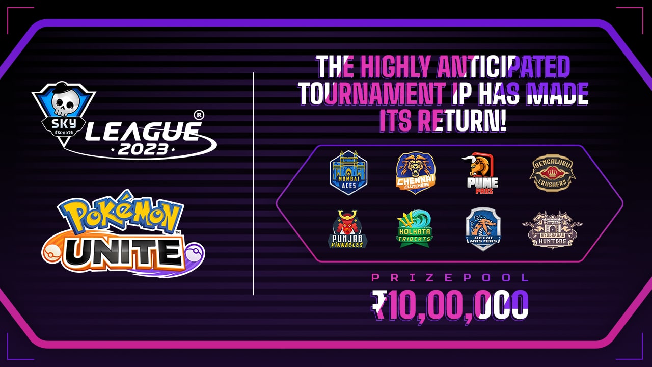 Die Skyesports League kehrt mit Pokémon UNITE-Action in einem stadtbasierten Format zurück