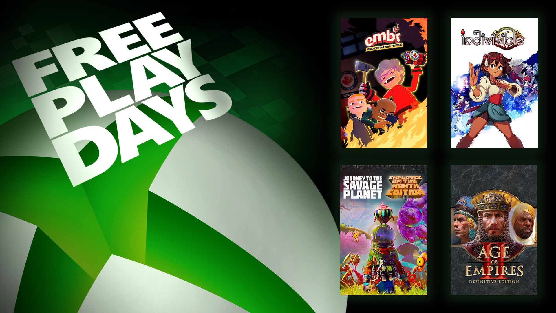 Kostenlose Spieltage – Embr, Journey to the Savage Planet, Indivisible und Age of Empires II: Definitive Edition